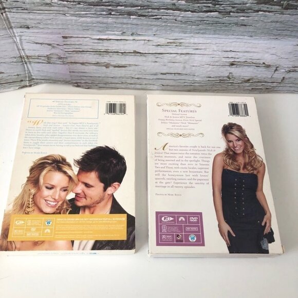MTV Newlyweds Nick & Jessica - Seasons 1 & 2 DVD Box Sets - Picture 3 of 3